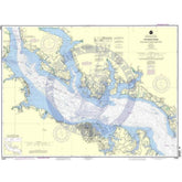 NOAA Nautical Chart 12286: Potomac River Piney Point to Lower Cedar Point